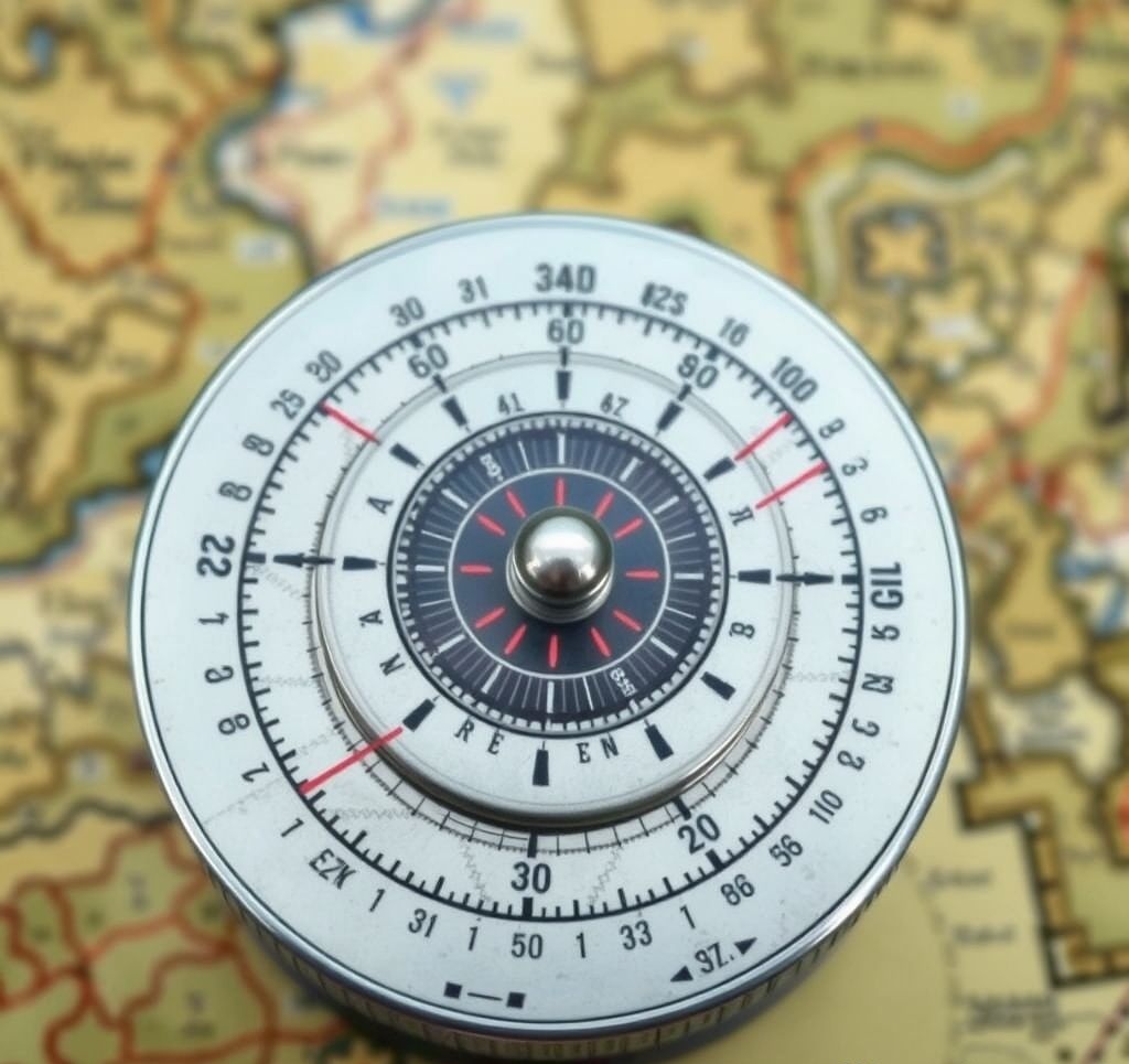 Baseplate compass with transparent base and rotating bezel